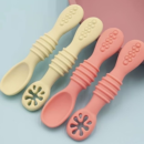 KAKAGUGU Soft Silicone Spoon and Teether for Babies 5+ Months – BPA-Free, Non-Toxic, Safe, and Sensory Stimulating