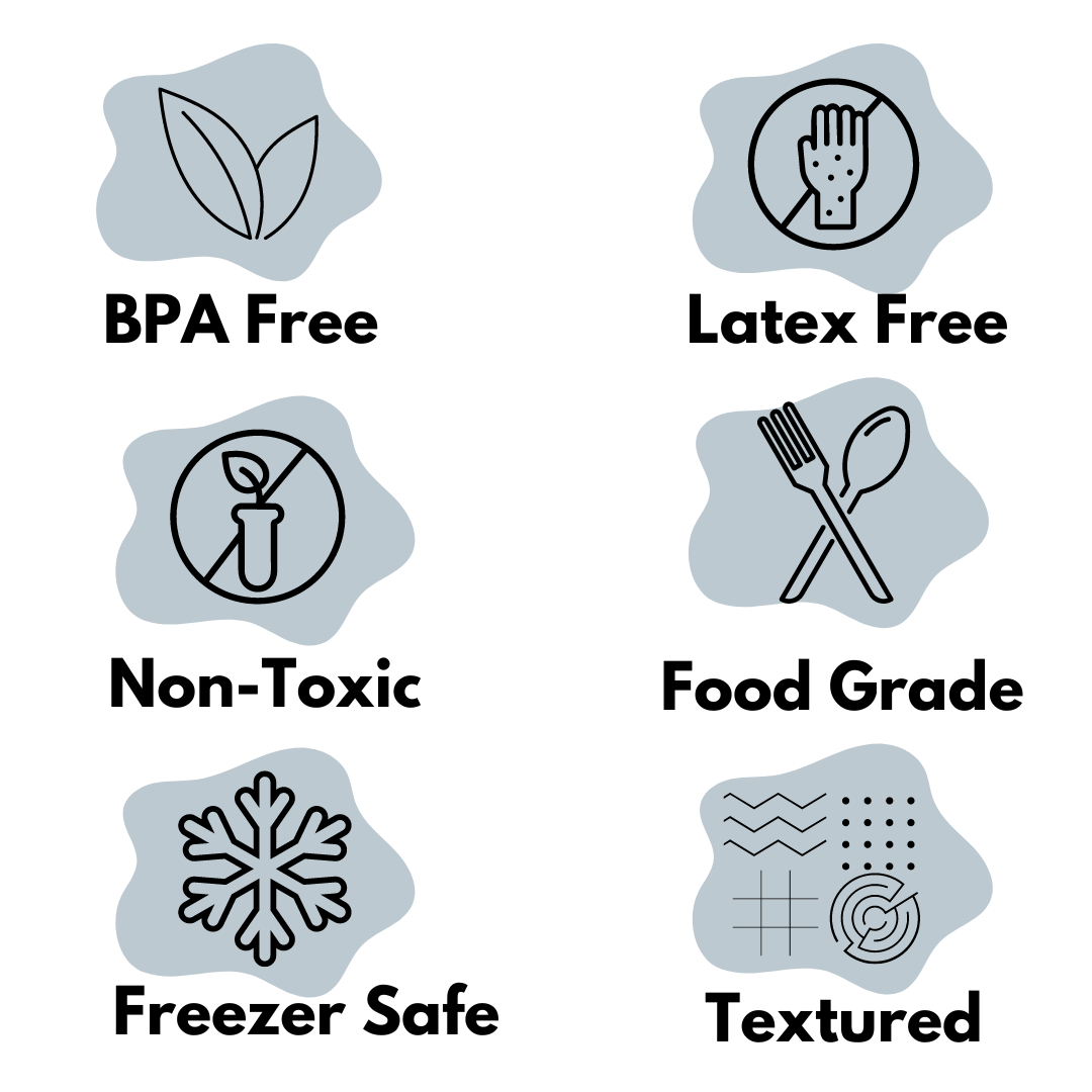 KAKAGUGU Soft Silicone Strawberry-Shaped Teether and Soother for Babies 3+ Months – BPA-Free, Non-Toxic, Safe, and Sensory Stimulating - Image 6