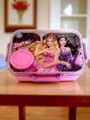 Barbie Rock Star Insulated Lunch Tote with 750 ml Leakproof Container for Stylish Kids Meals