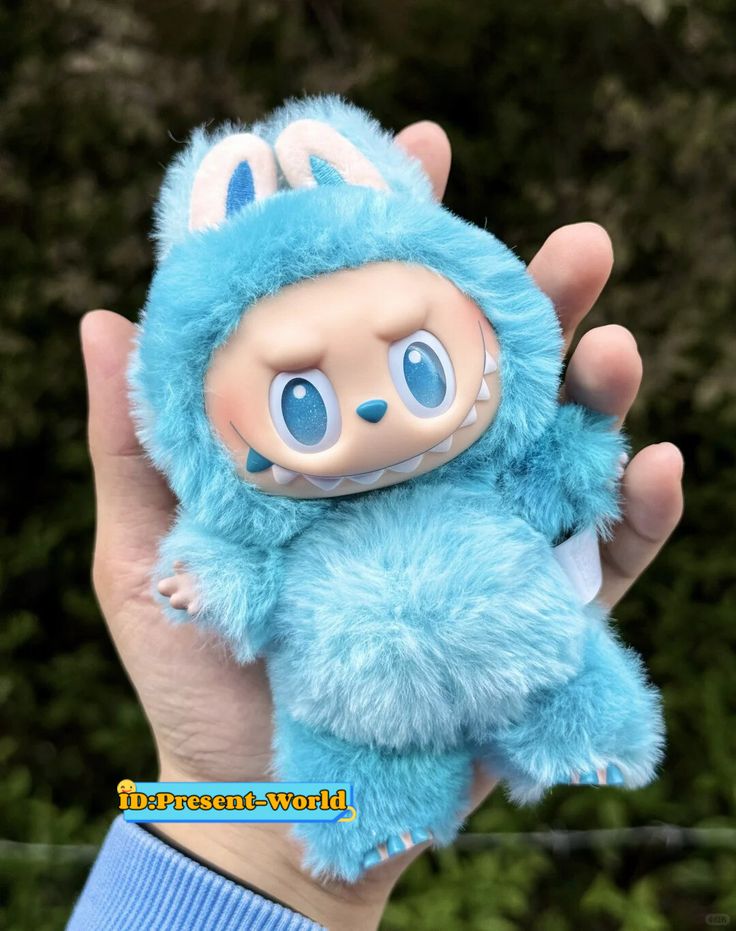 Labubu Plush Doll from The Monsters Series by Pop Mart – Collectible Blind Box Toy for Fans