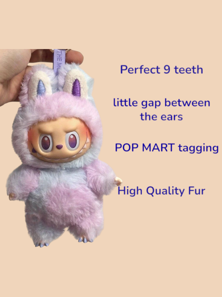 Labubu Plush Doll from The Monsters Series by Pop Mart – Collectible Blind Box Toy for Fans - Image 6