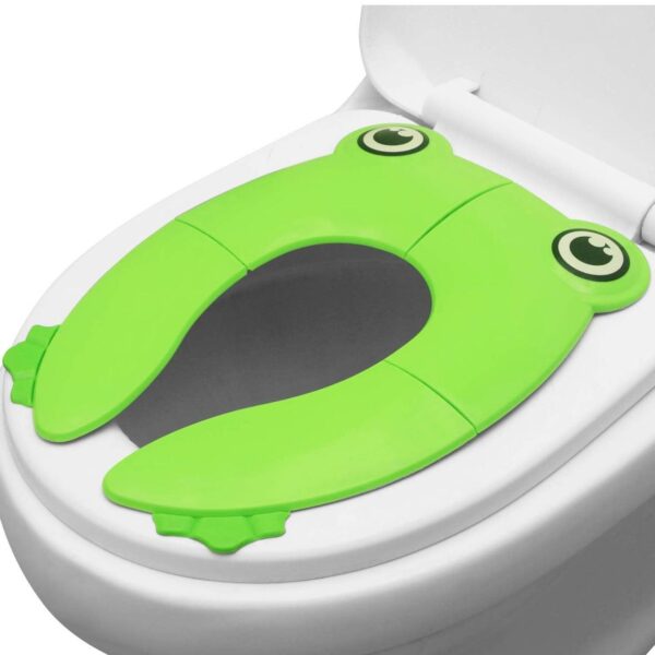 KAKAGUGU Foldable Potty training seat, Durable, Anti-slip, Light weight and comes with a pouch